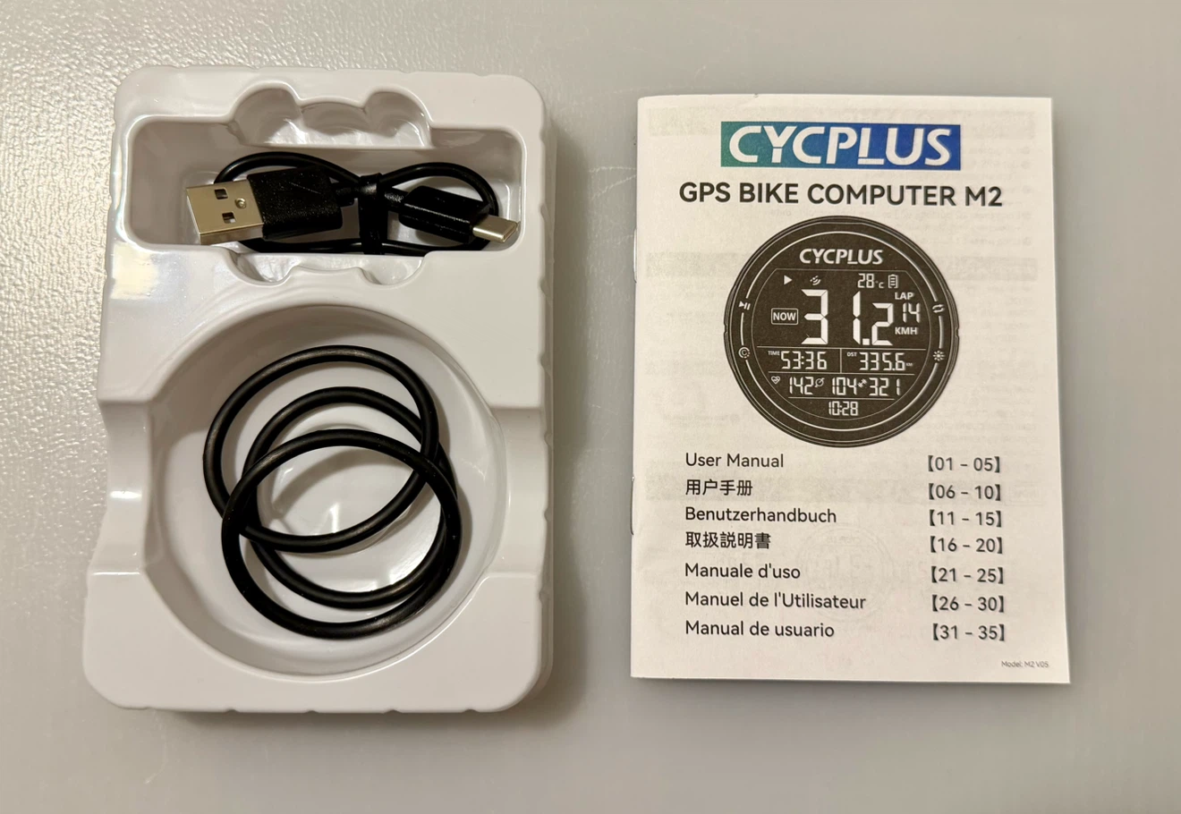 Cycplus M2 GPS Bike Computer - photo 2