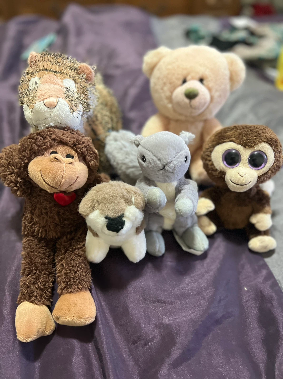 Collection of Plush Stuffed Animals-Price of Each