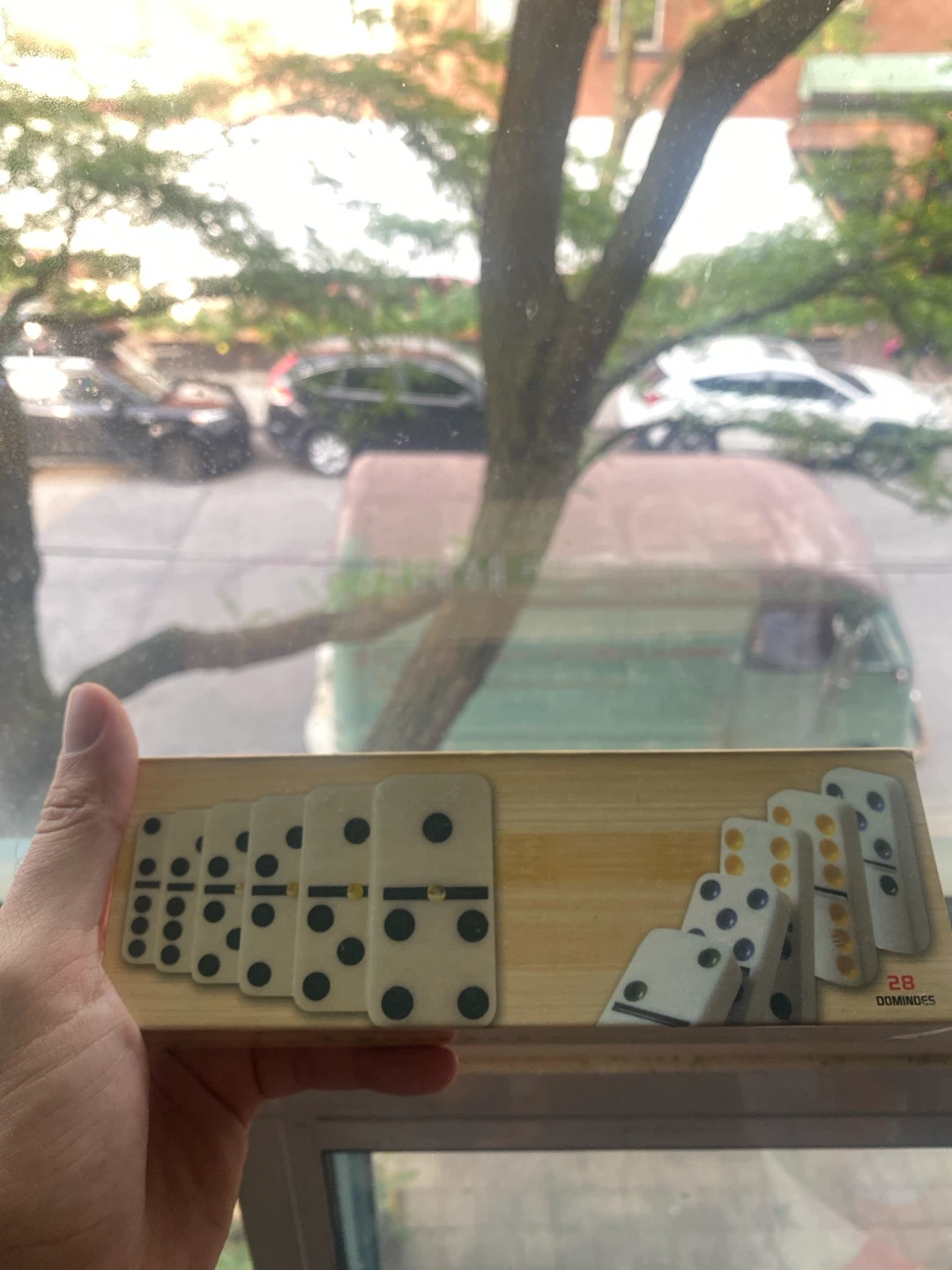 Dominoes Set with Wooden Box - photo 2