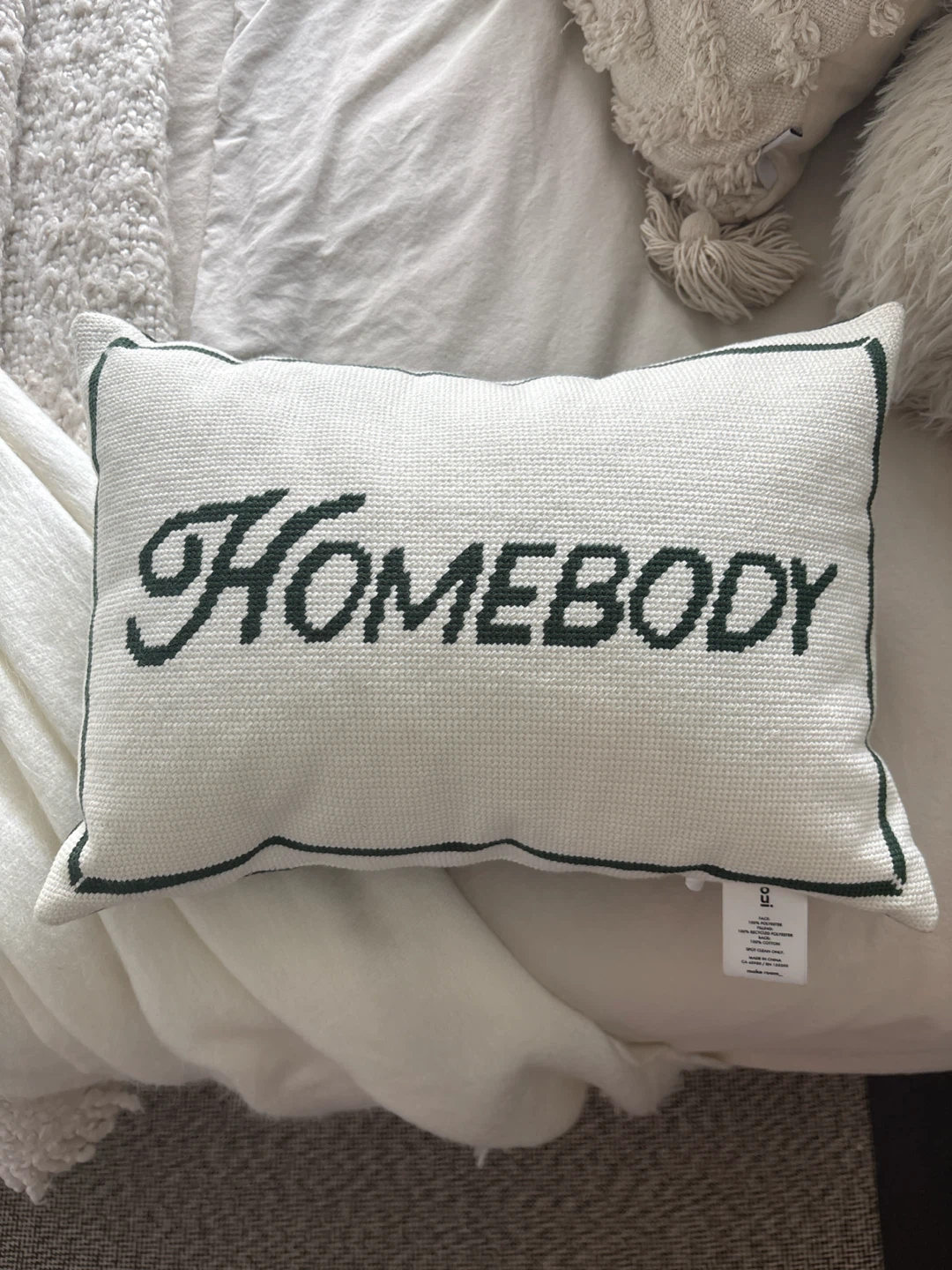 Homebody Throw Pillow