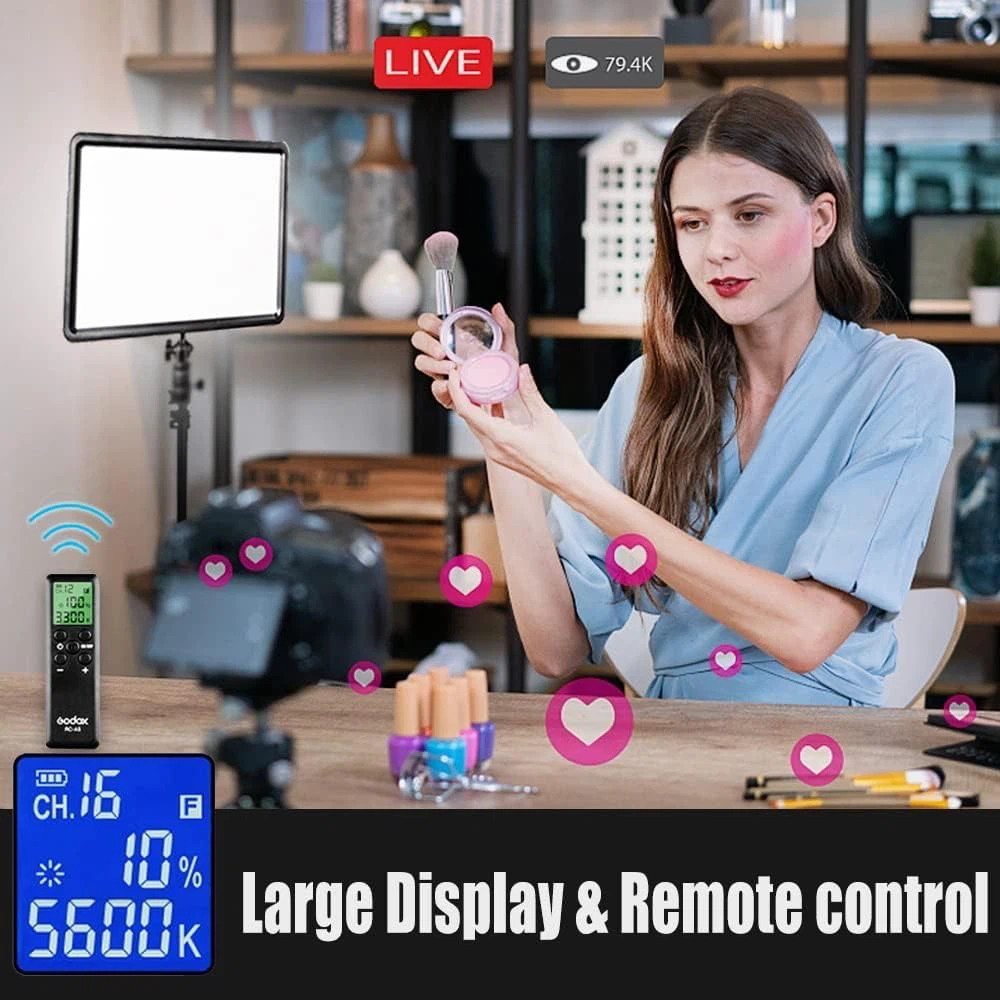 Bi-Colour LED Light for Video Meetings / Streaming - photo 2