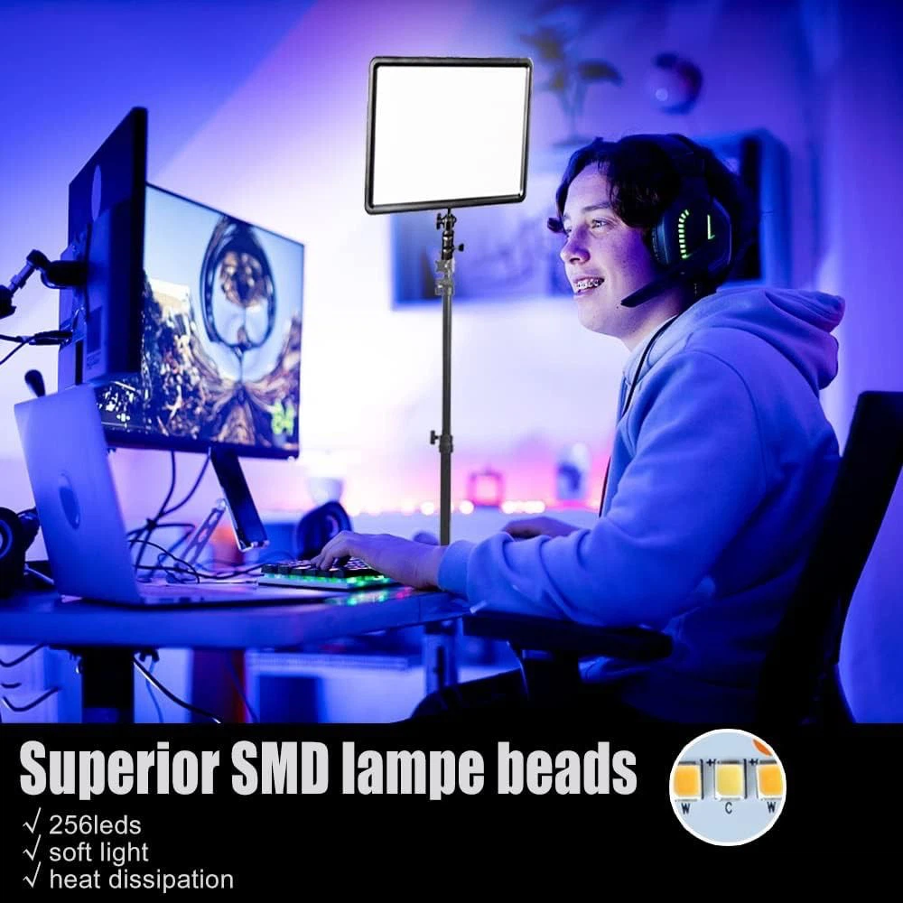 Bi-Colour LED Light for Video Meetings / Streaming - photo 3