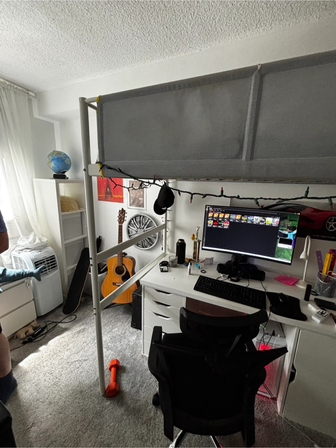 IKEA Loft Bed with mattress - photo 3