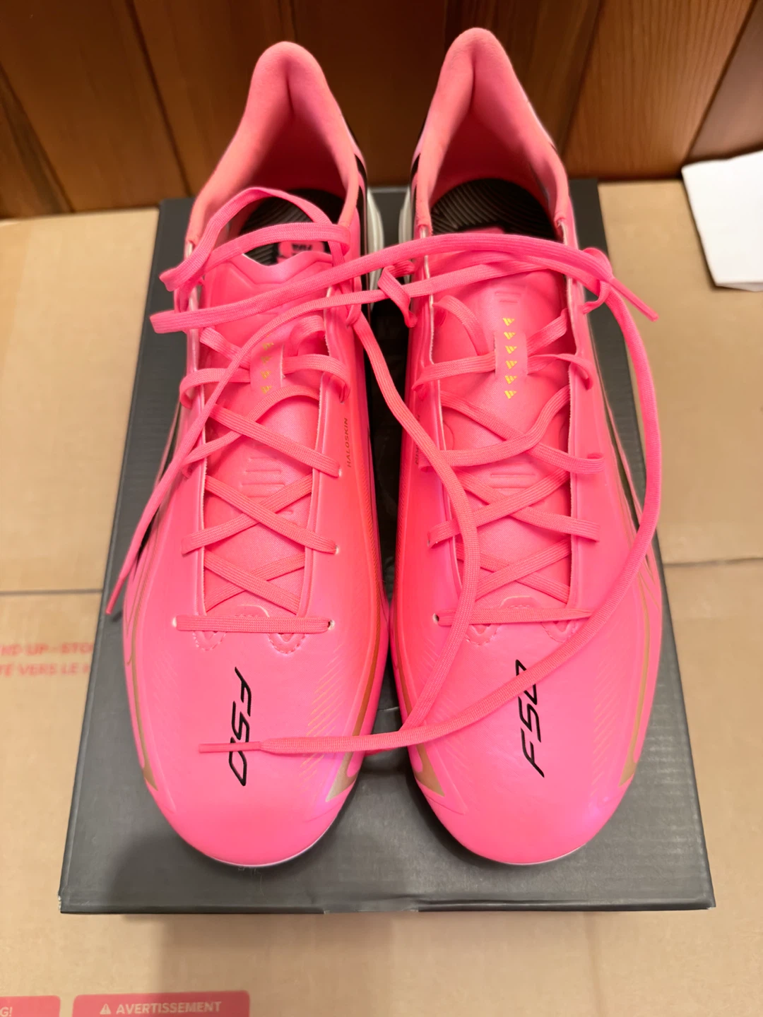 Adidas F50 Hyperfast League FG Soccer Cleats US M 10.5 / W 12 - photo 5