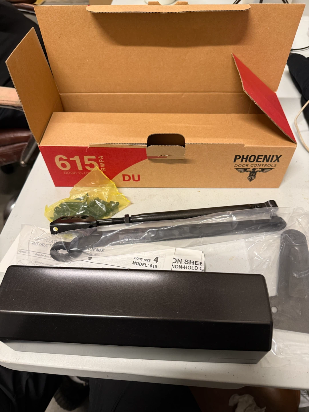 Phoenix 615 Door Closer - Size 4