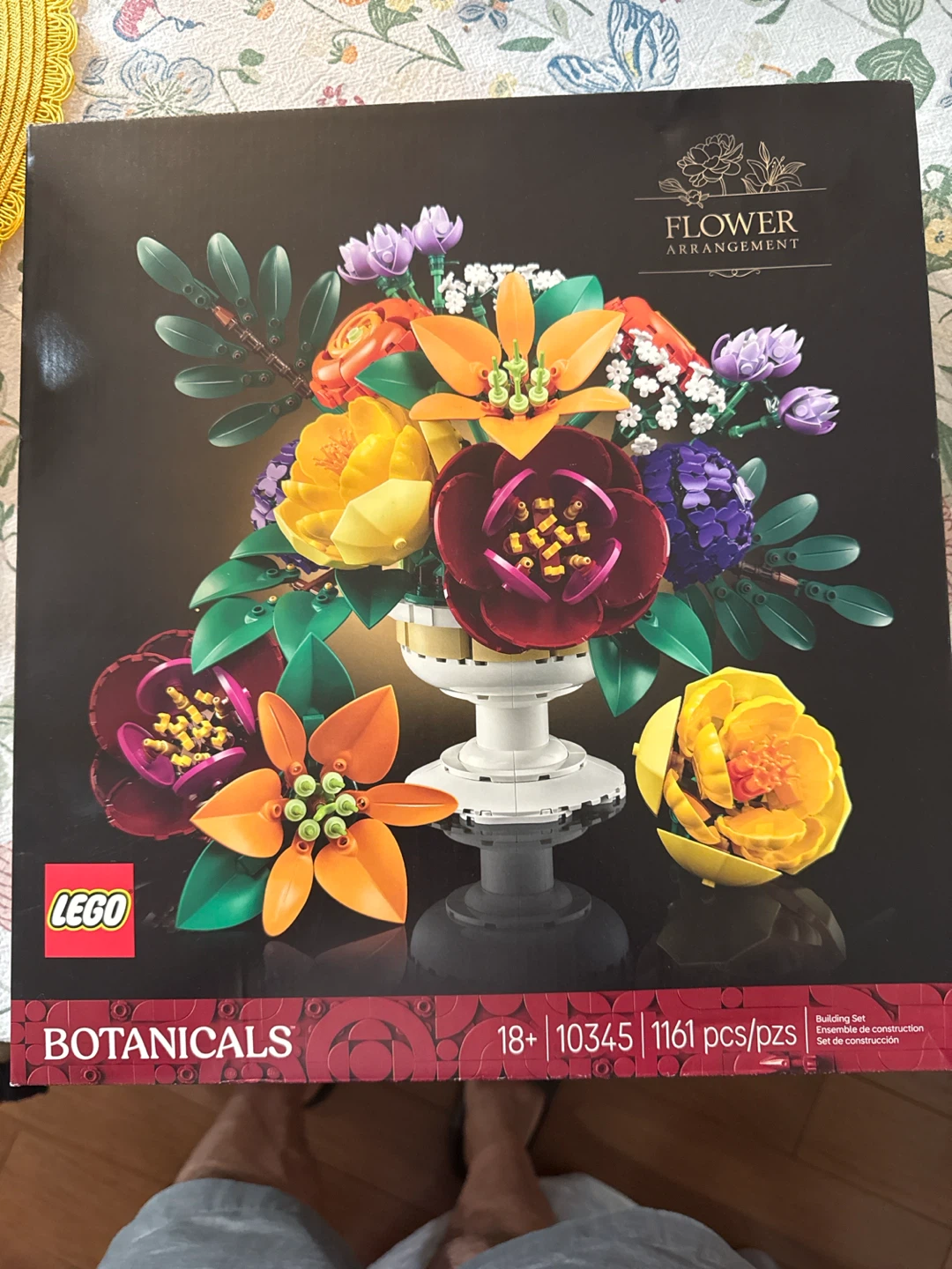 LEGO Flower Arrangement Botanicals Building Set 10345