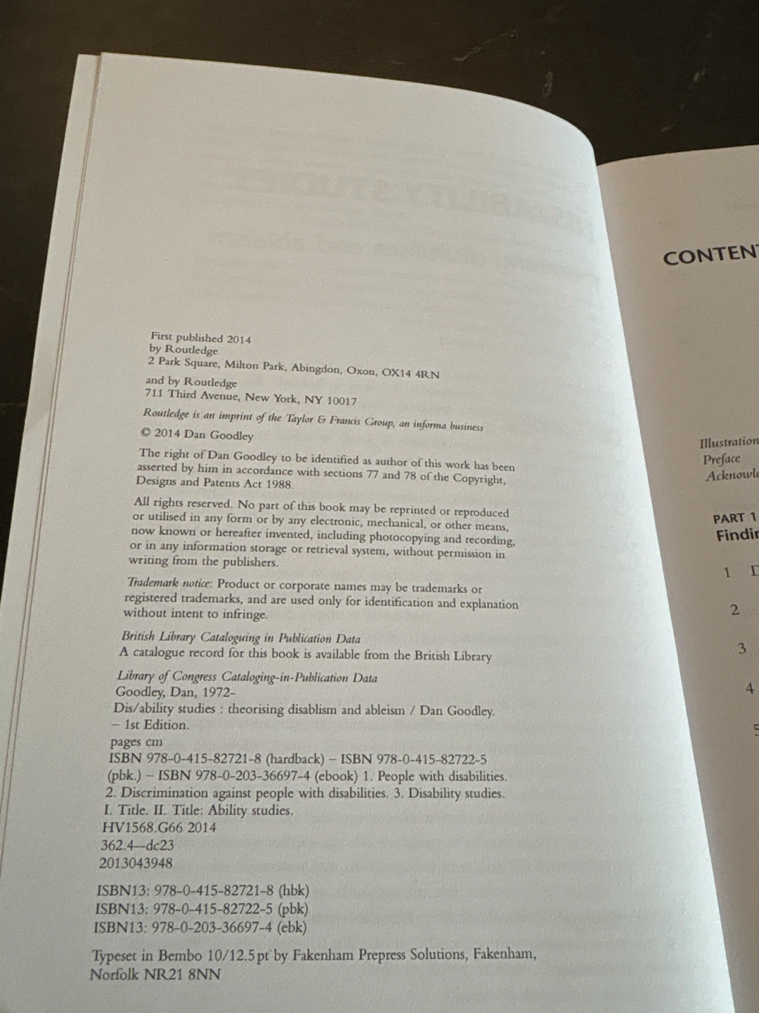 Dis/ability Studies by Dan Goodley - photo 2