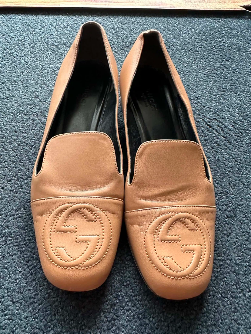 Gucci Leather Loafers Size 36