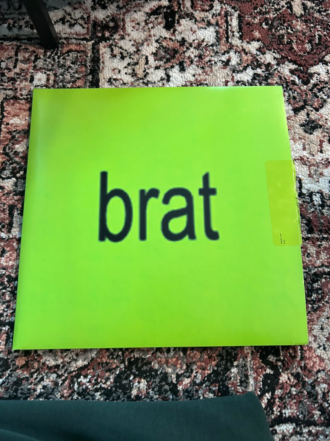 Brat by Charli xcx Vinyl Record (1st Release)