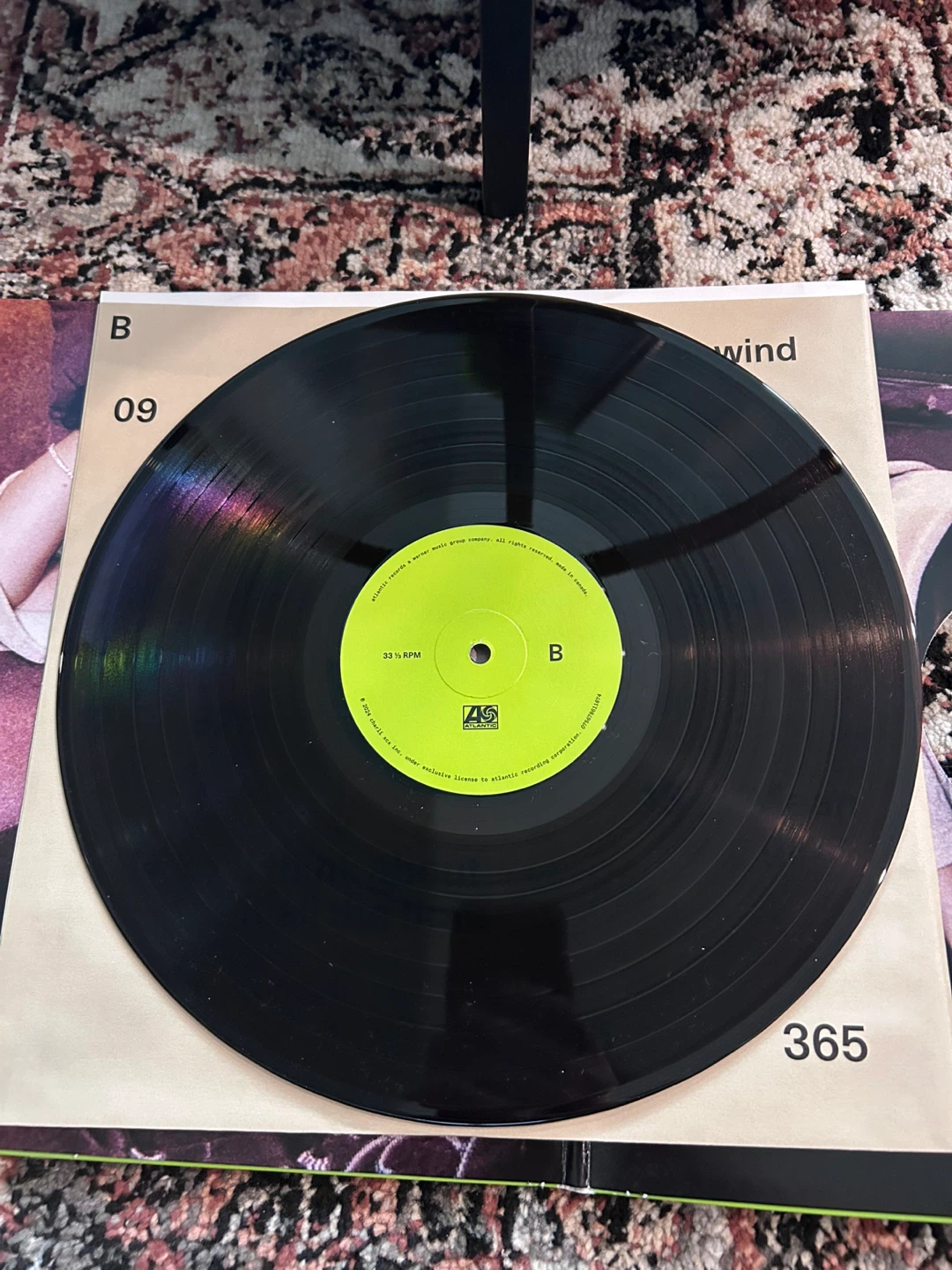 Brat by Charli xcx Vinyl Record (1st Release) - photo 3