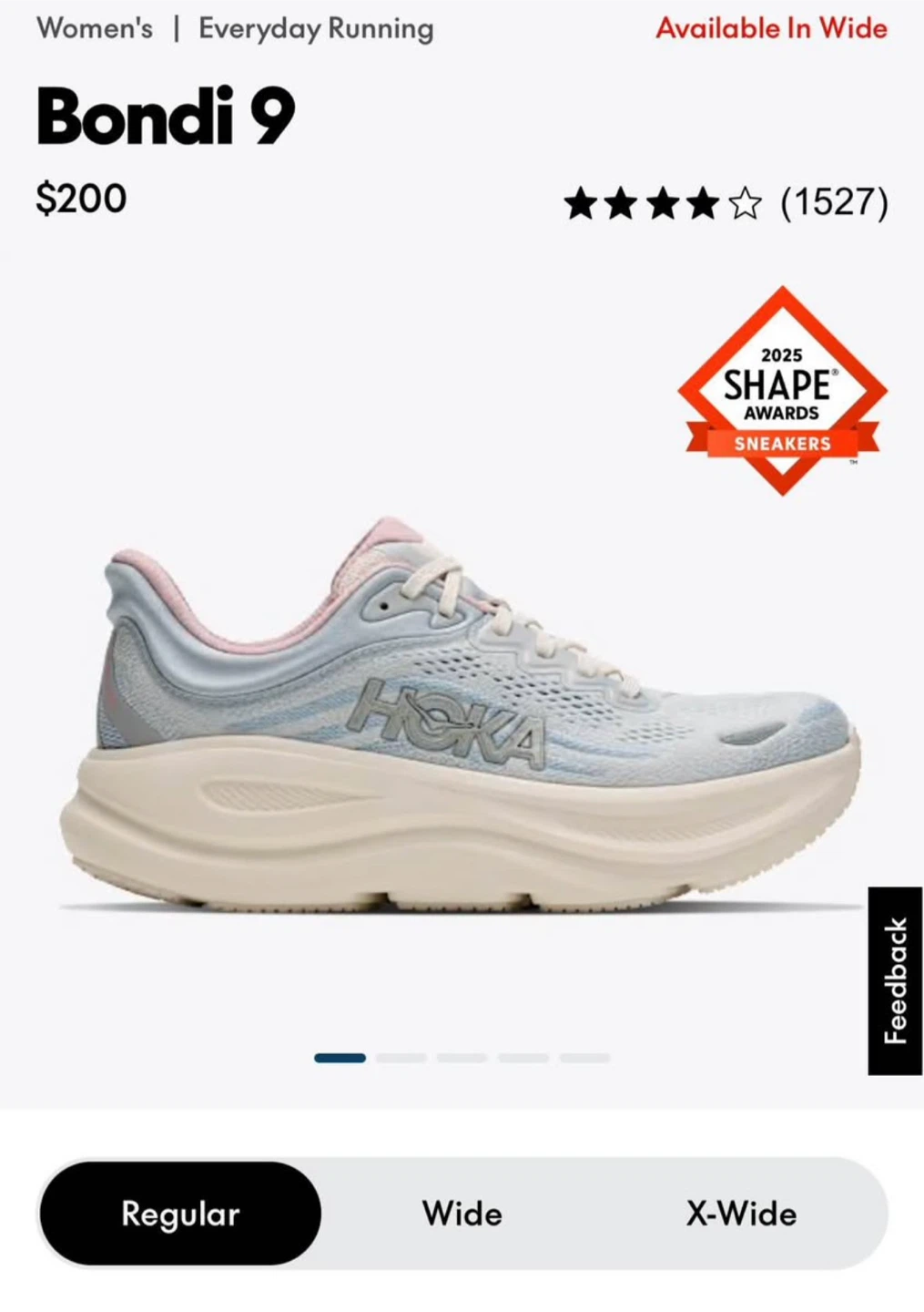 New Hoka Bondi 9 GLM women 6.5 - photo 5