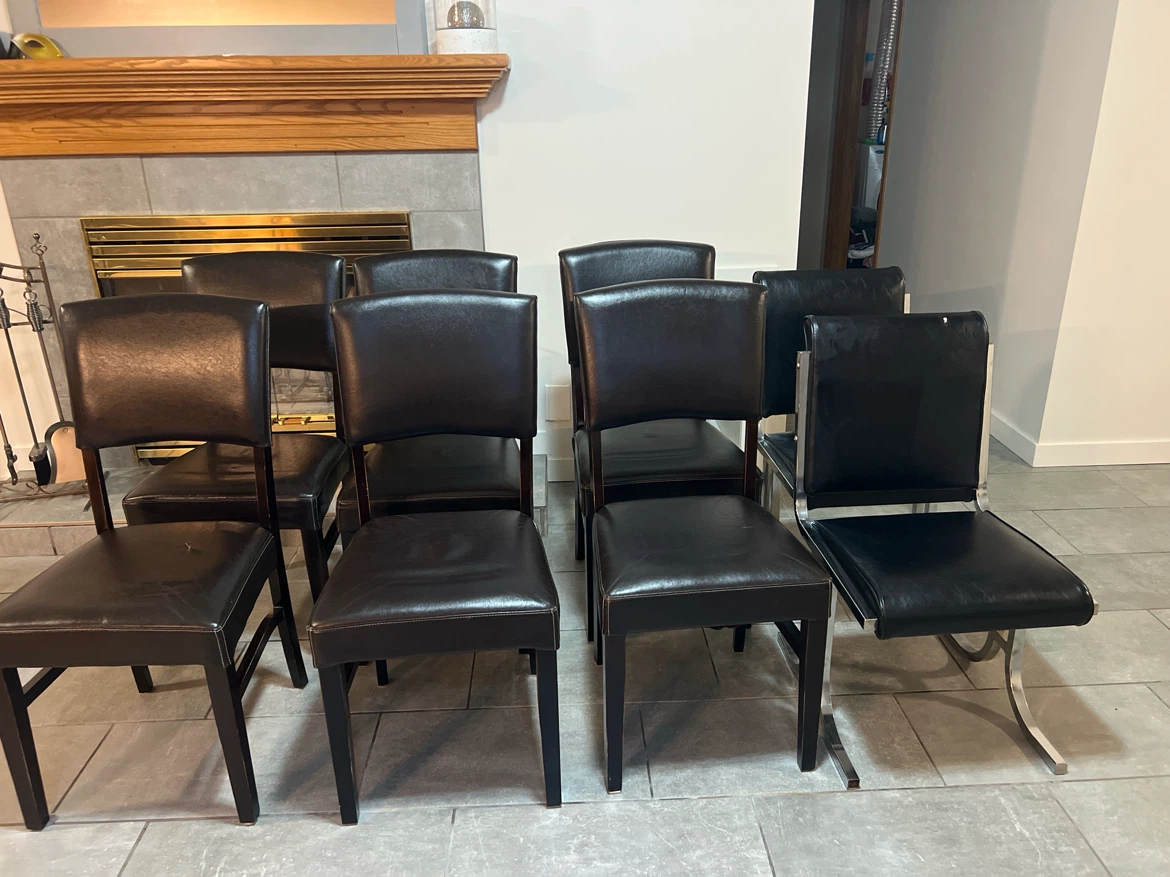 Dining chairs by