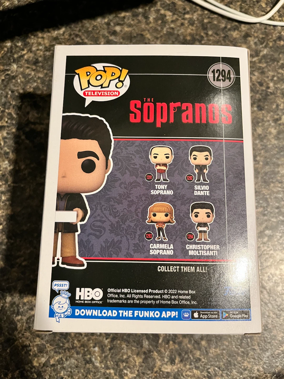 NEW Funk Pop! Figure- Sopranos Chris Moltisanti - photo 3