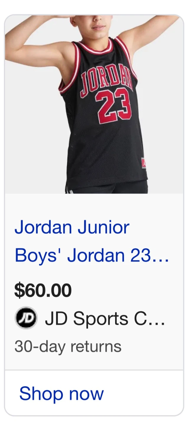 Jordan Boys 23’ Jersey - photo 4