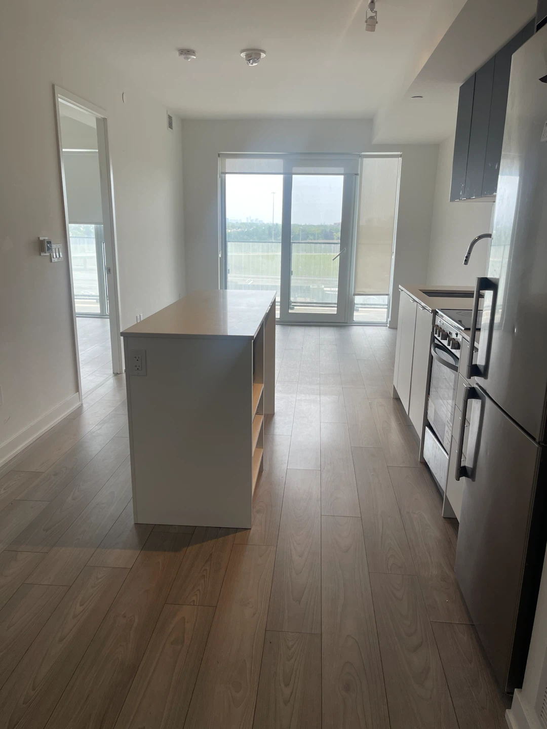 Modern Apartment Kitchen and Living Area - photo 3