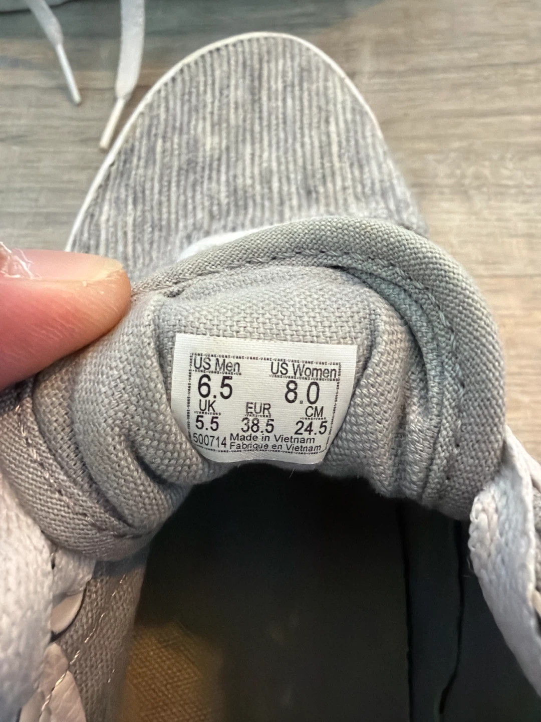 Vans Old Skool Grey Striped Sneakers - photo 2