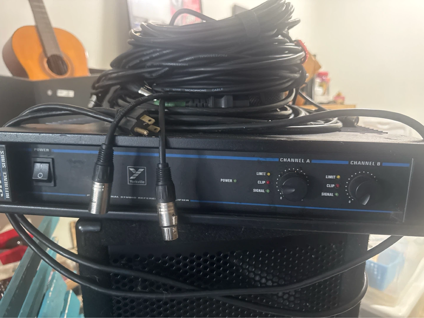 Yorkville YX10 PA Speaker (x2) & SB300 Amp - photo 2