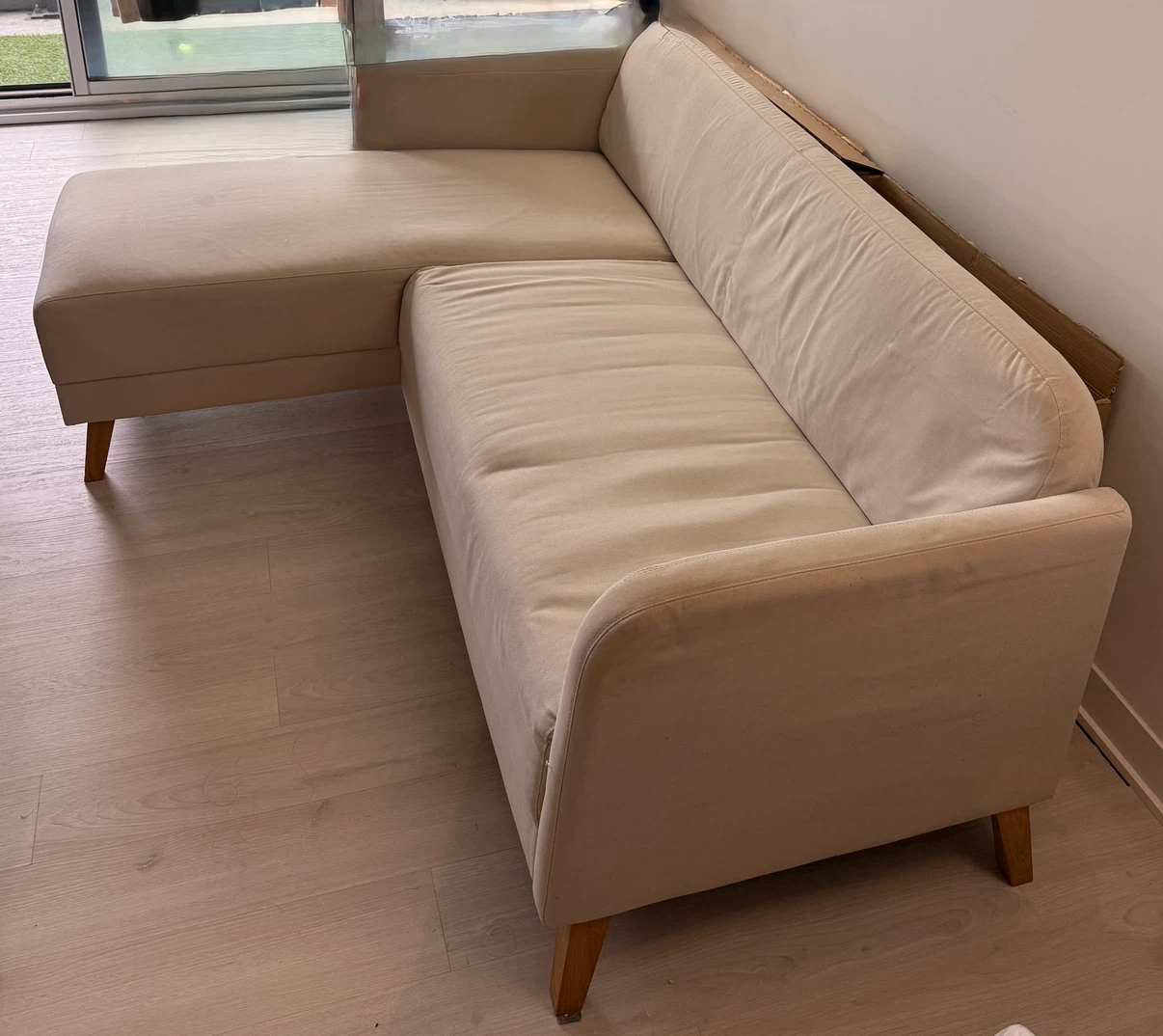Sectional Sofa - Beige - photo 2