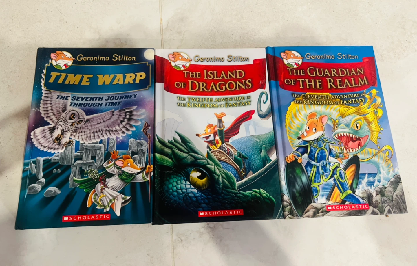 Brand New Geronimo Stilton Books Hardcover for kids
