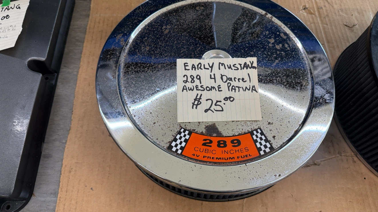 Early Mustang 289 4 Barrel Air Cleaner - photo 2