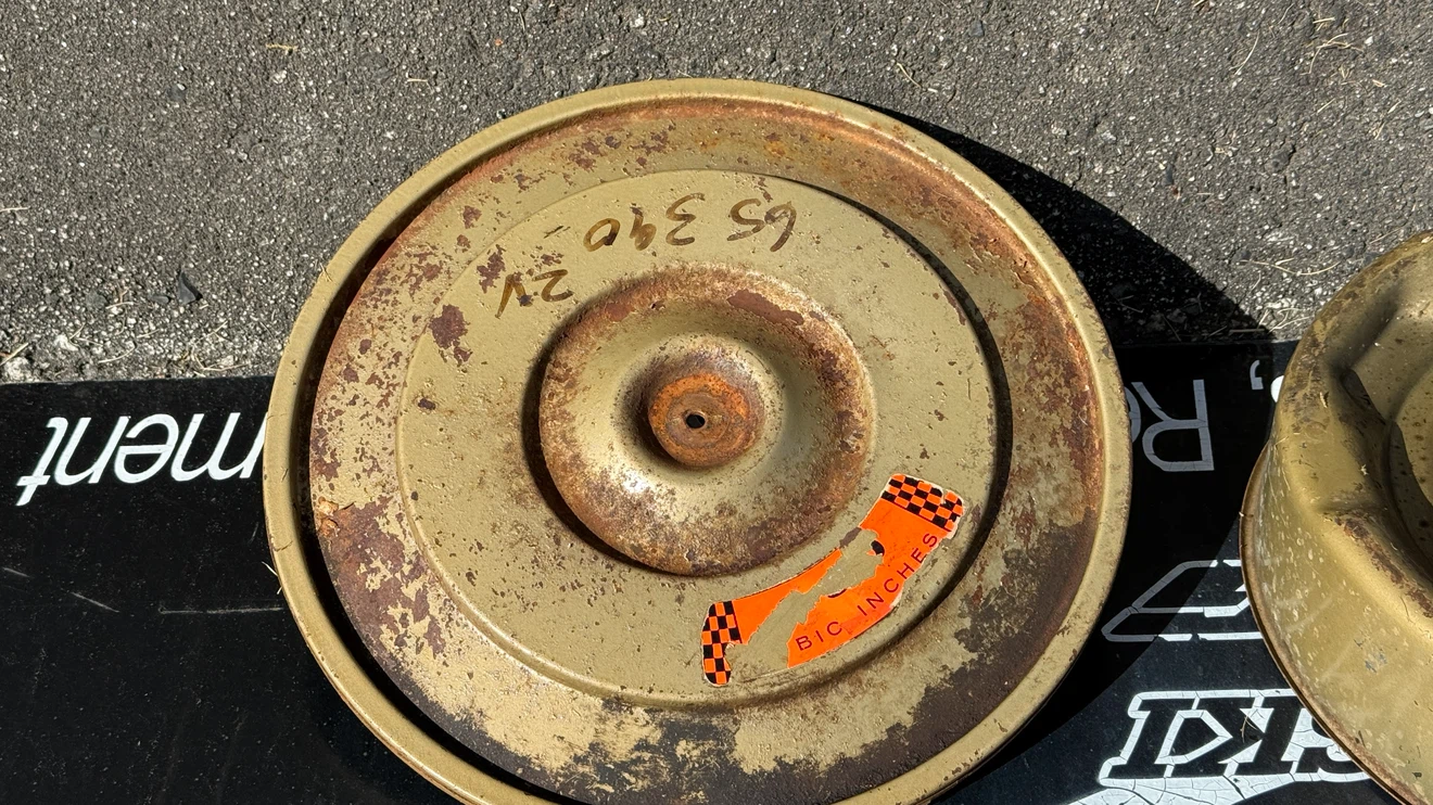Early Mustang 289 4 Barrel Air Cleaner - photo 3