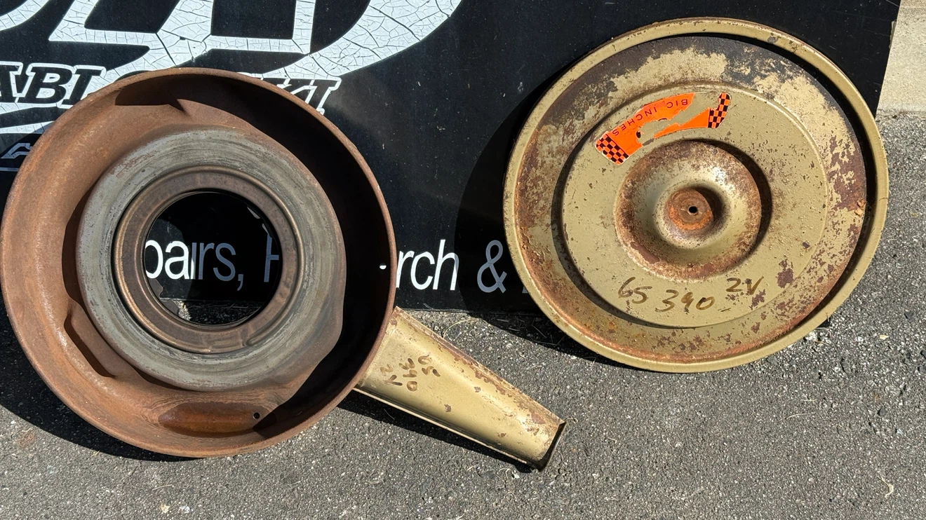 Early Mustang 289 4 Barrel Air Cleaner - photo 5