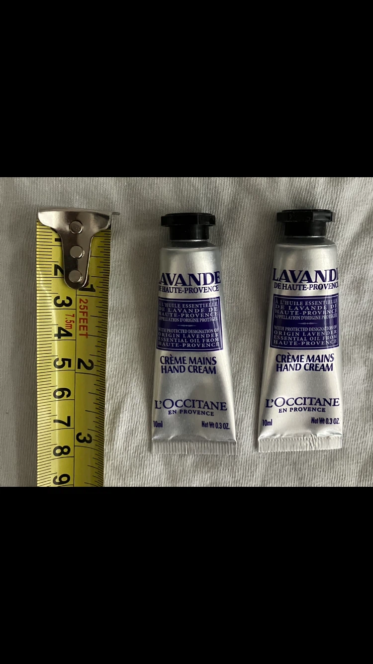 L'Occitane Lavender Hand Cream Mini Size(2x 10ml) 🧴💜🪻🇫🇷