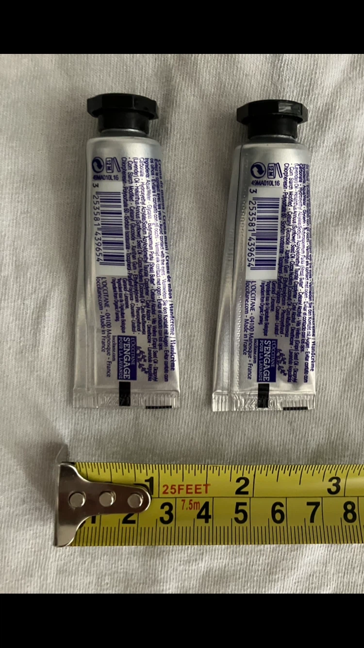 L'Occitane Lavender Hand Cream Mini Size(2x 10ml) 🧴💜🪻🇫🇷 - photo 2