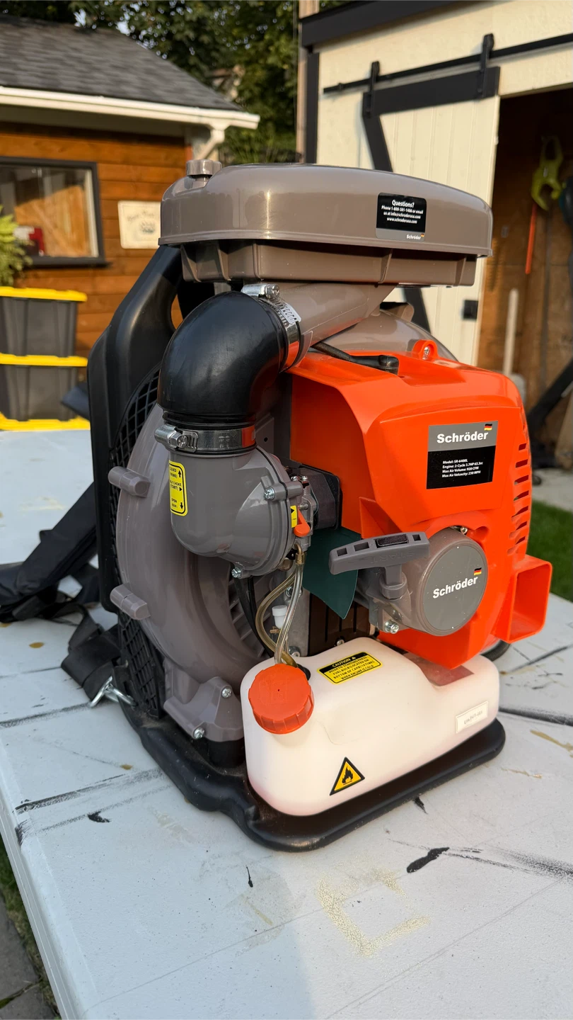 Schröder Backpack Leaf Blower - photo 3