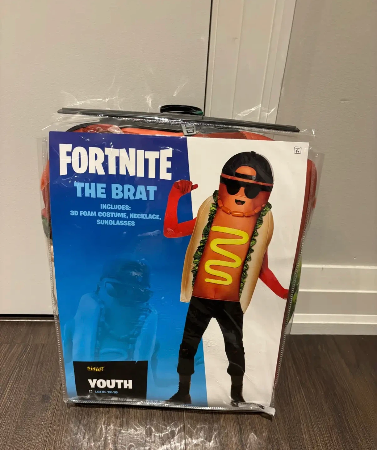 Fortnite-The Brat Costume -Youth boys size Large/X Large