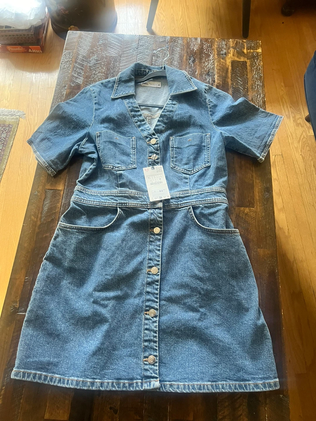 ZARA Denim Dress - photo 2