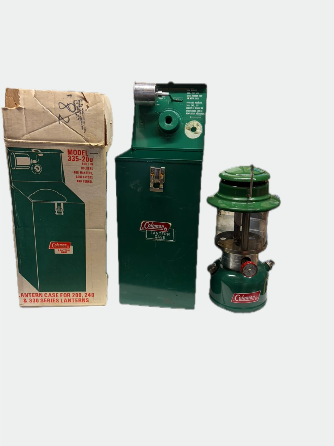 Coleman Model 335-200 Lantern Case with Lantern