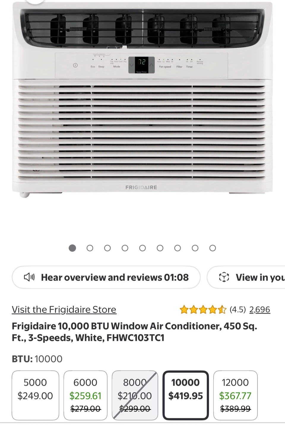 Frigidaire Window Air Conditioner - photo 3