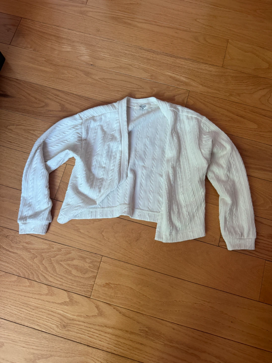 White PLAYDRESS Cardigan - Size XS