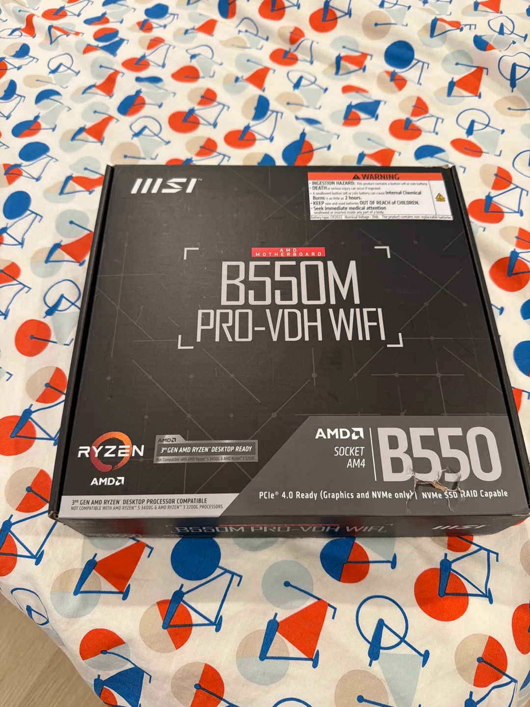 MSI B550M PRO-VDH WIFI Motherboard