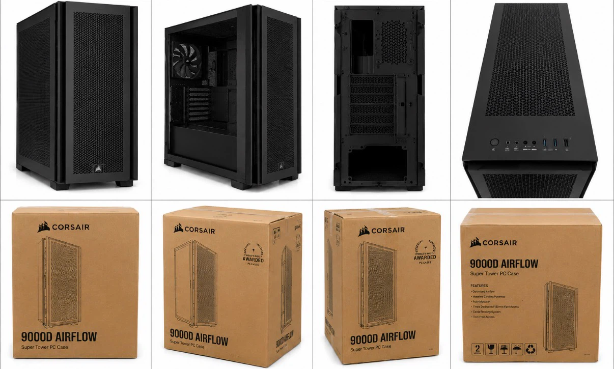 9000 Airflow PC Case