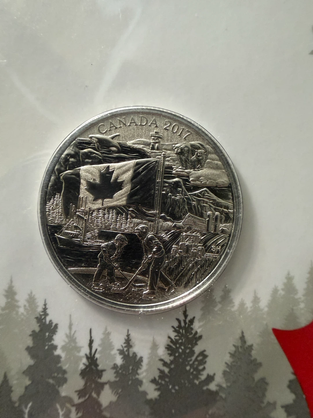Royal Canadian Mint "The Spirit of Canada" 2017 Coin - photo 2