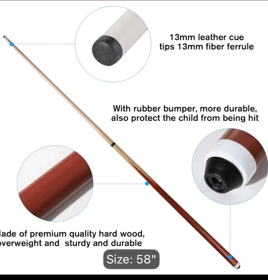 OTAVILEM Professional Billiard Cue 57” Length - photo 3