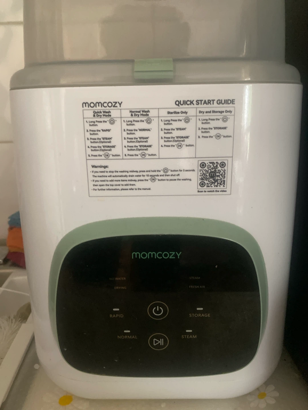 Momcozy Auto Bottle Washer and Dryer KleanPal Pro - photo 2