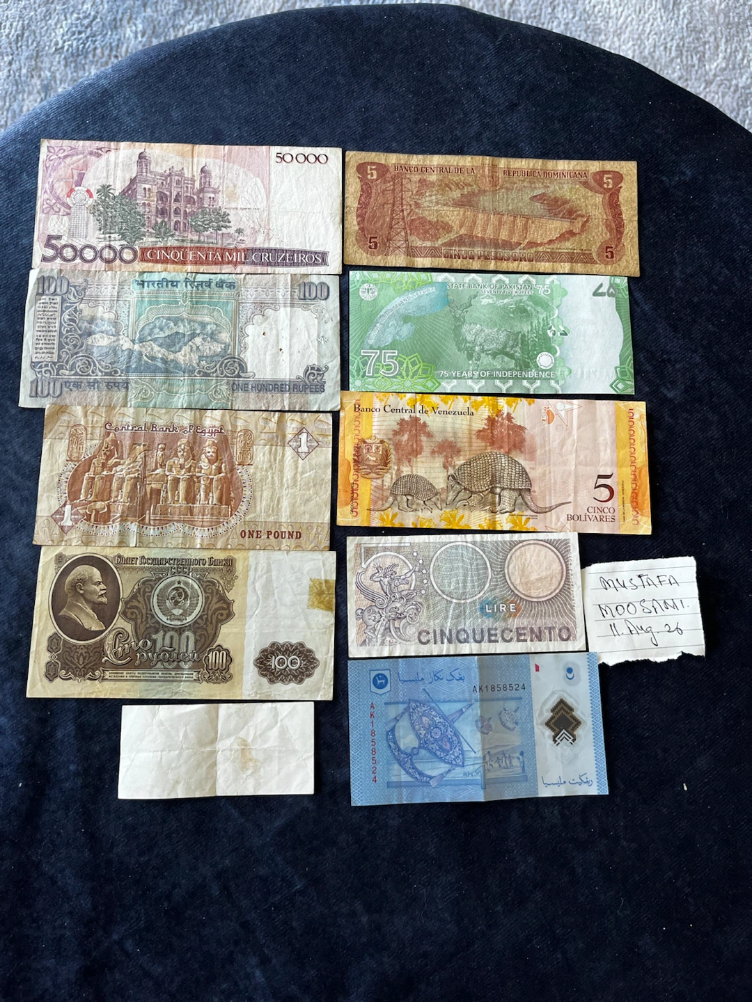 Collection of International Banknotes - photo 2