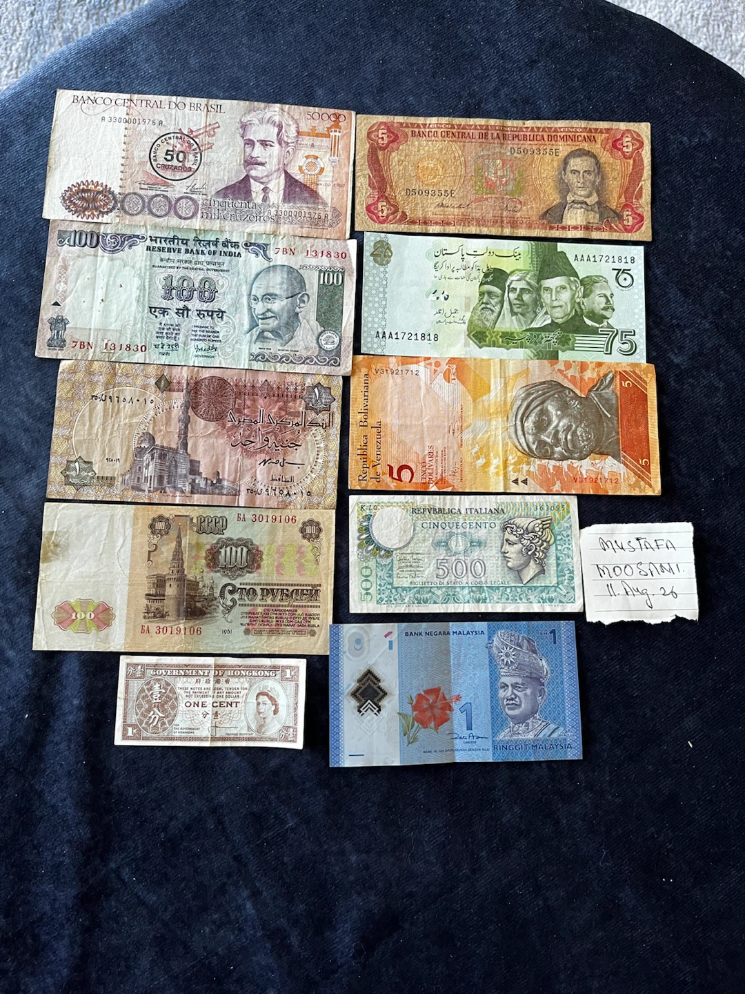 Collection of International Banknotes - photo 3