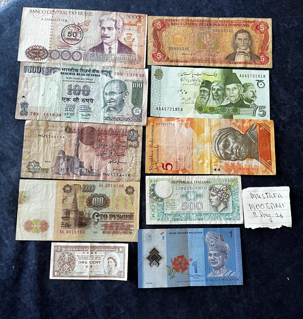 Collection of International Banknotes - photo 5