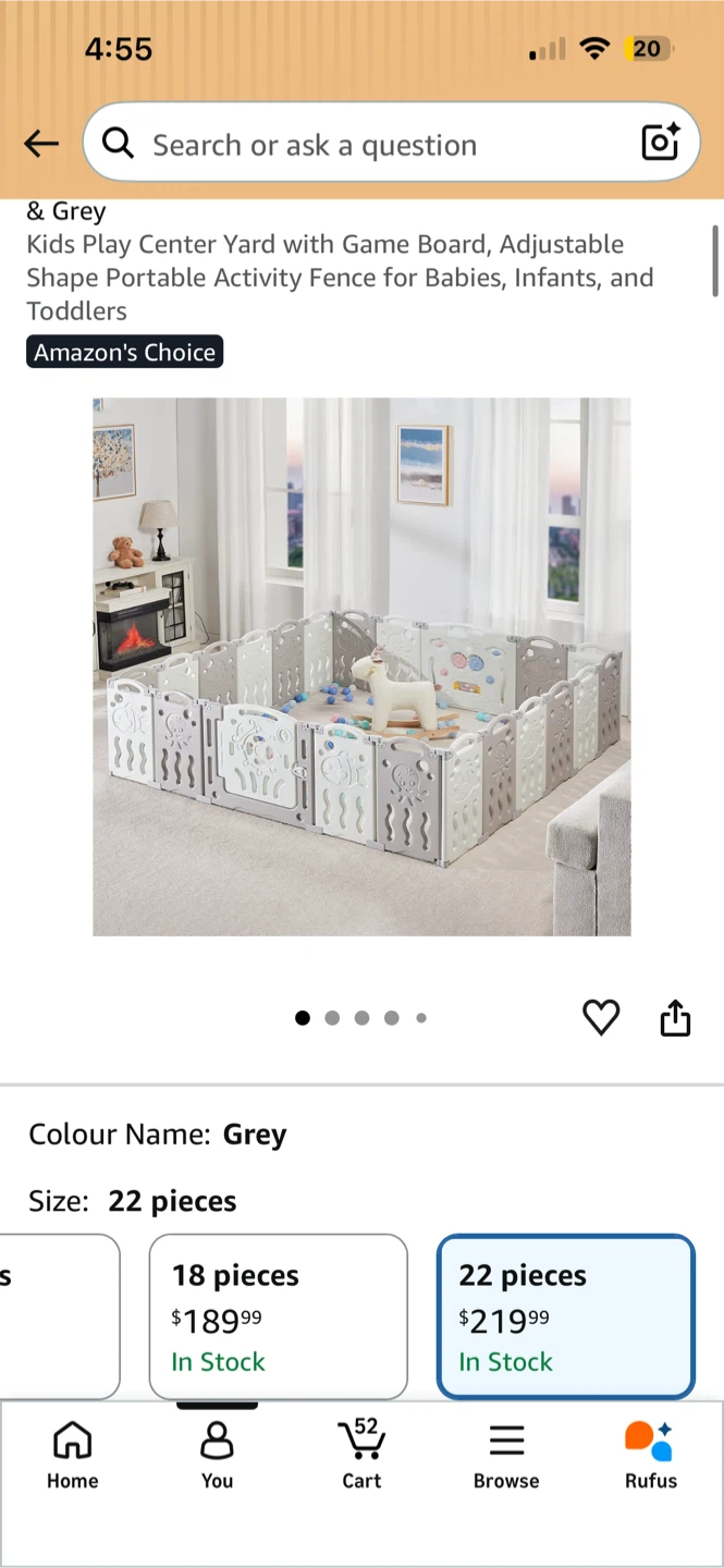 Albbott Marine Baby Playpen/play yard centre - photo 4