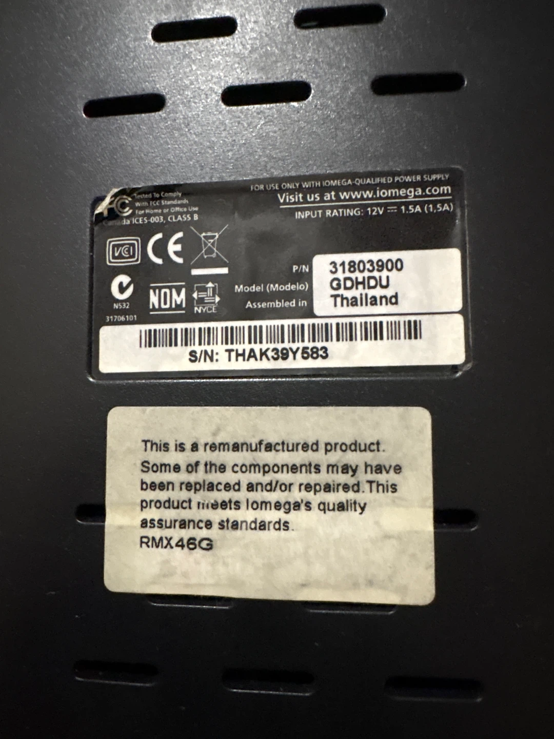 Iomega GDHDU External Hard Drive - photo 2