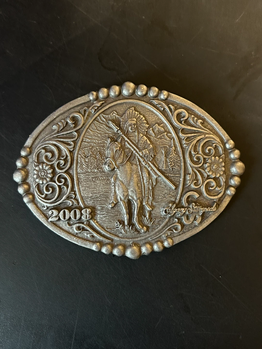 2008 Calgary Stampede Belt Buckle