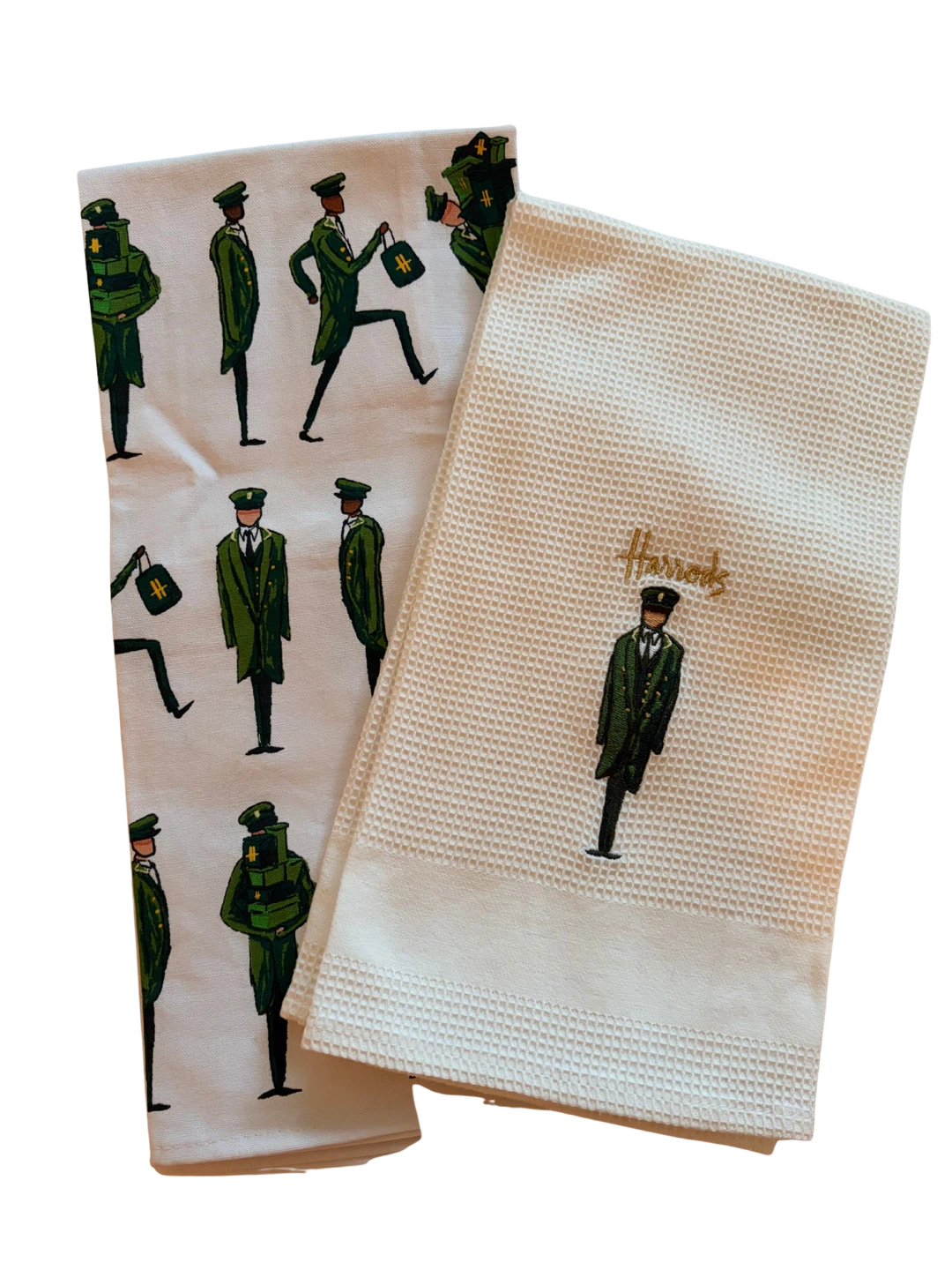 Harrods Tea Towels Set BNWOT