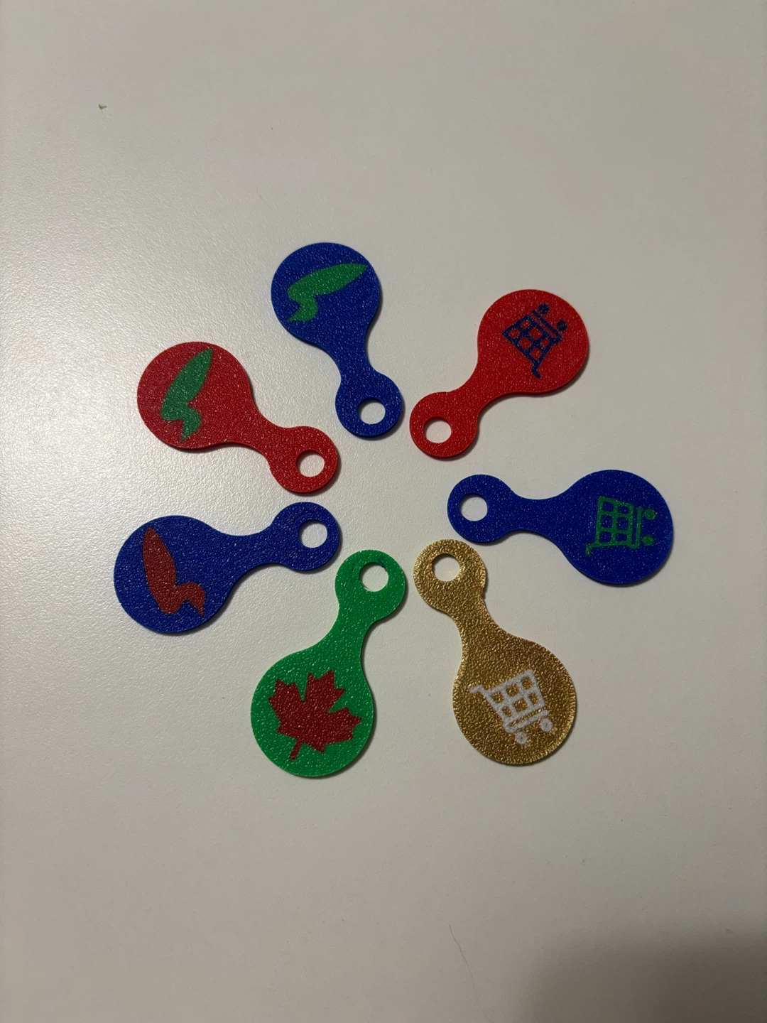 Reusable Shopping Cart Tokens