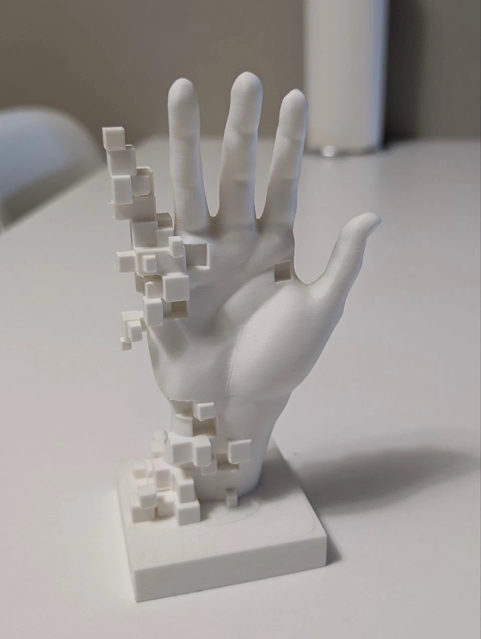 3D Printed Hand Sculpture