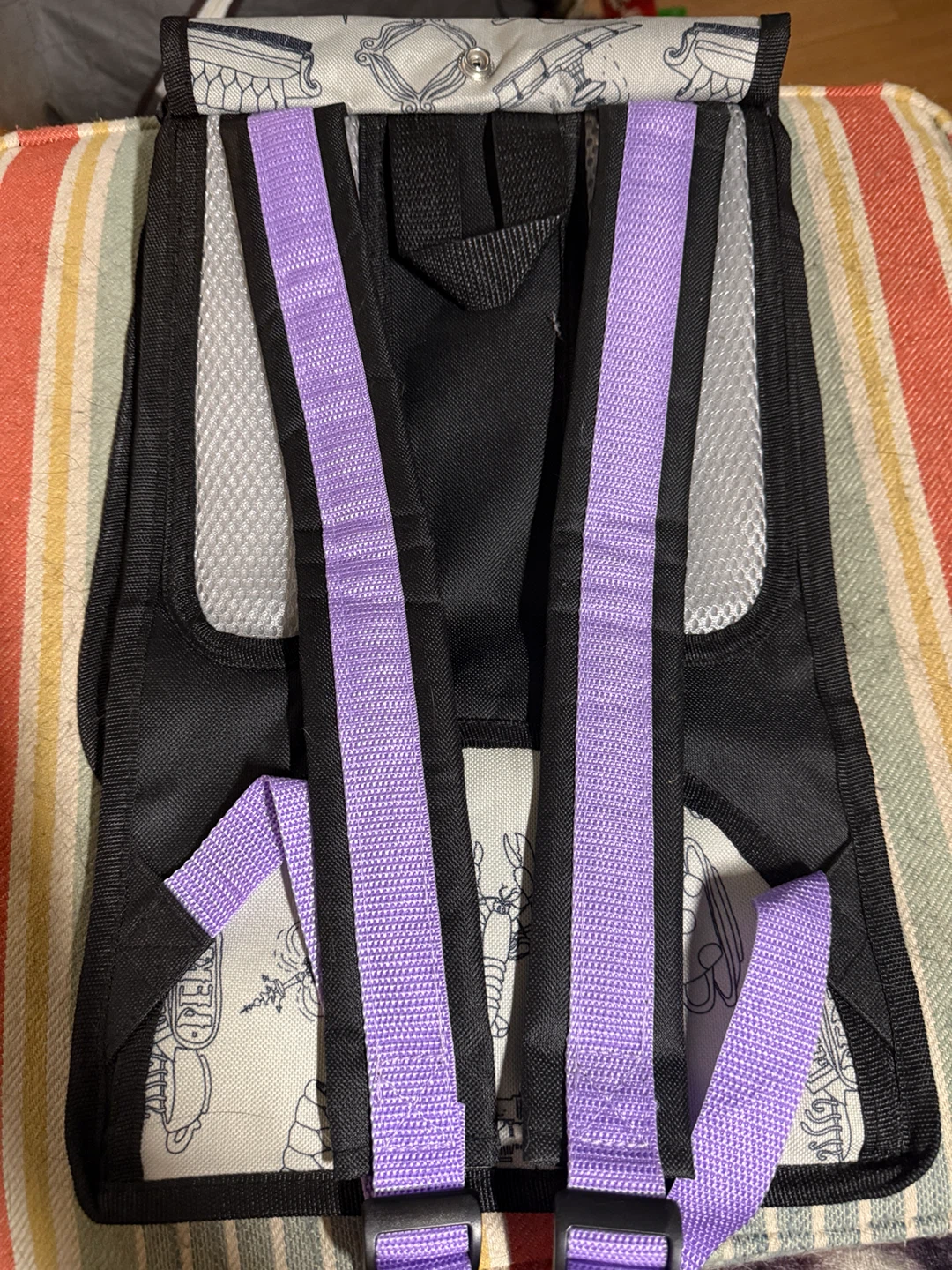 FRIENDS themed Backpack with Purple Straps NEW - photo 2