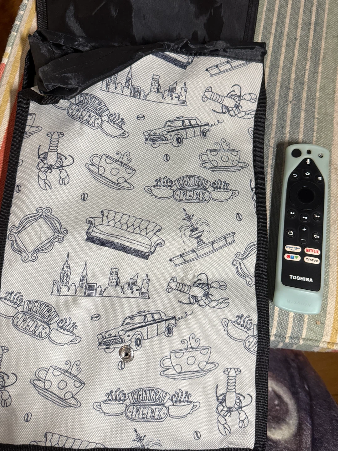 FRIENDS themed Backpack with Purple Straps NEW - photo 3